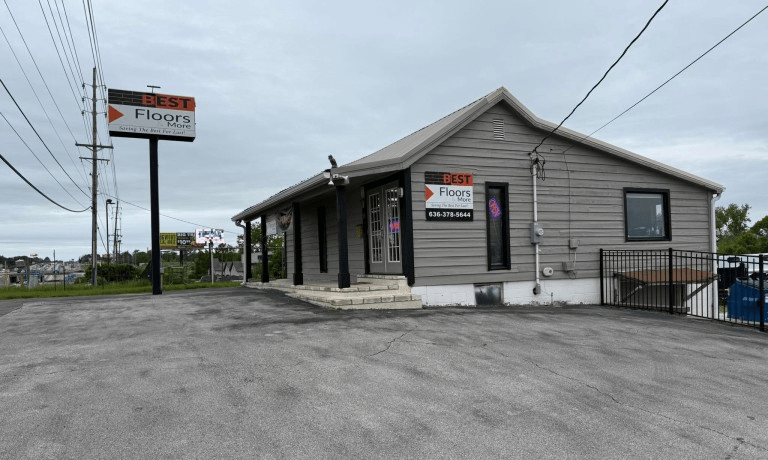 Best Floors & More storefront on E Terra Lane in O'Fallon, MO